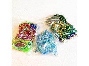 Bags Of Assorted Beaded Necklaces