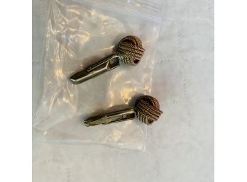 Metal Braid Knot Cuff Links (Kitchen)