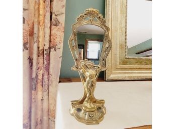 ART NOUVEAU Standing MIRROR Vanity (Master Bedroom)