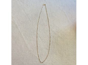 9' Silver Boxchain Necklace (Kitchen)