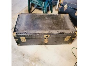 Black Vintage Overland Trunk (Basement)