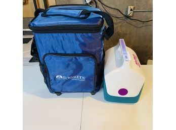 Blue Travel Cooler Lot (Basement Shelf)