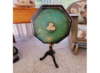 Vintage Tilt Top Table - Brandt Table Works Scatter Table (Porch)