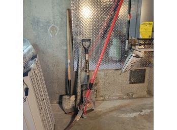 Tree Pruner,shovels And Pick Ax (Basement)