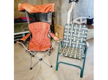 Deck Chair And Travel Chair With Hood (Basement)