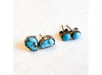 Pair Of Turquoise Earrings