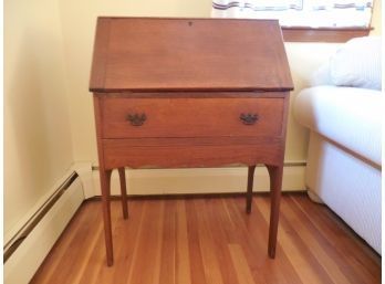 Antique Drop Leaf Desk (Yellow Bedroom)