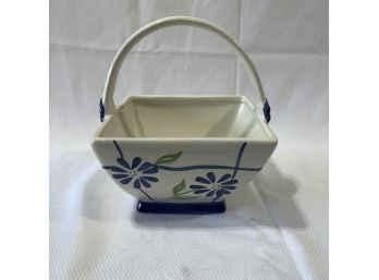 Vintage Pfaltzgraff Ceramic Basket