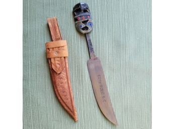 Primitive Knife With Sheath