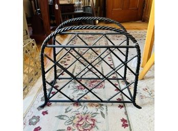 Iron Wine Bottle Rack (Room 6)