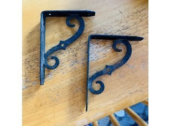 Pair Of Metal Brackets (Room 6)