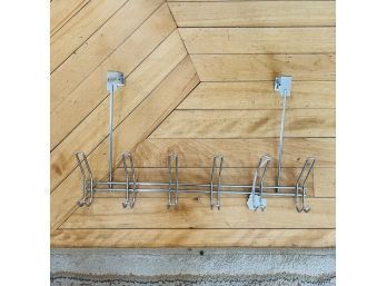 Chrome Over-the-door Rack (Room 6)