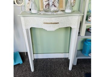 Refinished Bombay Company Table With Drawer (Room 5)