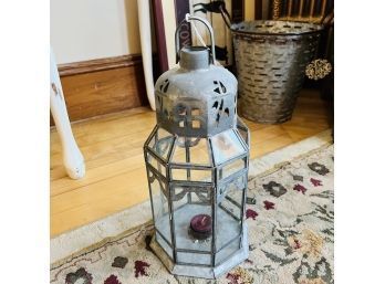 Metal Candle Lantern (Room 6)