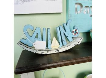 Wooden Sailing Decoration (Room 5)