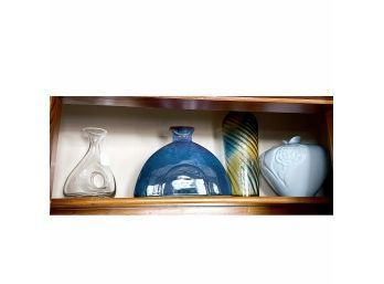 Blue Haeger Vase And Other Large Vases (Room 6)