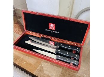 J.A. Henckles Knife Set (Upstairs Patio)