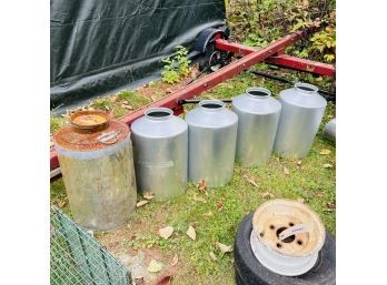 Metal Tanks - Set Of 5 (Outside)