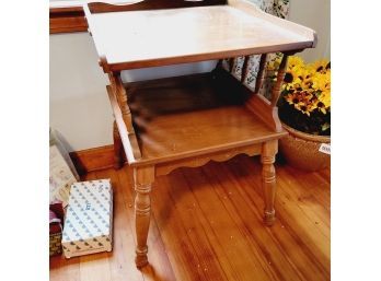 Wooden Side Table (Bedroom)