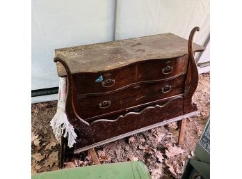 Antique Dresser With Mirror (Shed 1)