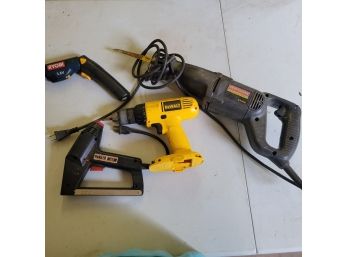 Dewalt Drill, Craftsman Reciprocating Saw, Ryobi And Parker Hand Tools (Zone 1)