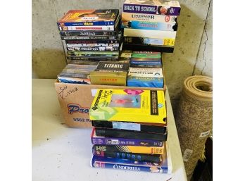 DVD And VHS Movie Lot (Zone 1)