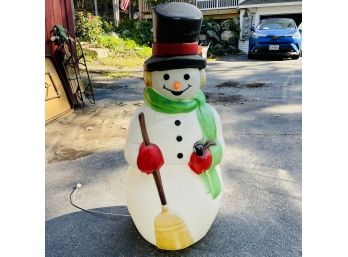 Vintage Empire Blow Mold Snowman (Zone 4)