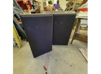 Pair Of 27' Tall Speakers (middle)