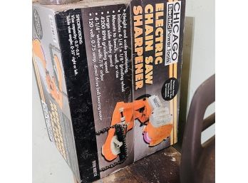 Electric Chainsaw Sharpener - Unused! (Center Zone)