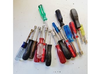 Various Lot Of Nut Drivers (lot 1)