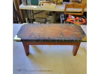 Hand Painted Foot Stool (Zone 1)