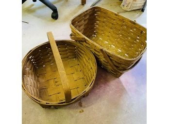 Vintage Baskets  - Set Of Two (Zone 1)