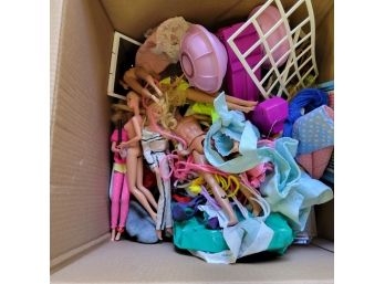 Vintage Barbies, Barbie Cars And Some Accessories