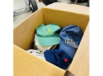 Box Lot: Men's Hats - John Deere, Racing, Etc. (Center Zone)