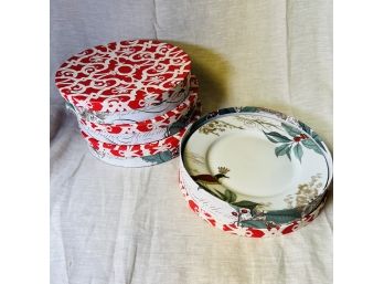 Holly Bird Plate Set - 4 Boxed Sets (Basement Room)