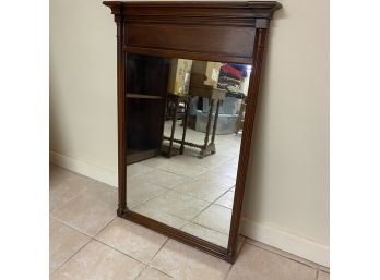 Vintage Elegant Wood Framed Wall Mirror 26.5'x38.5' (Basement)