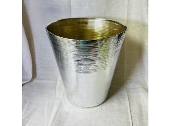 Dogale Glass And Silverplate Wine Bucket (Basement Room)