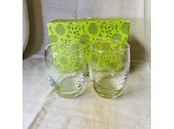 William Yeoward Country Wisteria Tumblers - Boxed Set Of 2 (Basement Room)