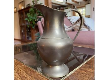 Vintage Metal Pitcher Made In India