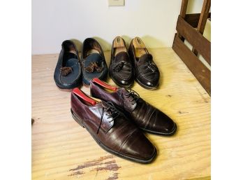 Men's Dress Shoe Lot: Johnston & Murphy, Eastland, Etc.