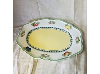 Villeroy & Boch French Garden Oval Platter (Basement Room)