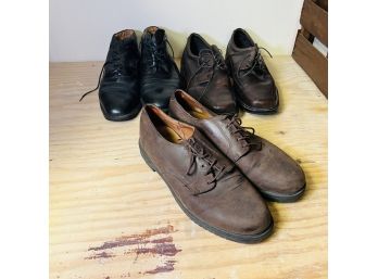 Men's Dress Shoe Lot: Cole Haan, Bass, Johnston & Murphy