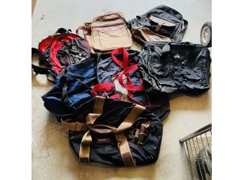 Large Bag Lot: Backpack, Duffel, Etc. (Garage)