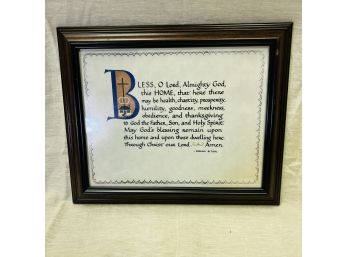 Framed Roman Ritual Print (Basement Room)