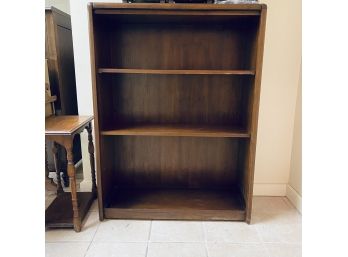 Wooden Bookcase With Two Adjustable Shelves 36'x48.5'x14' (Basement)