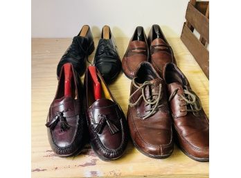 Men's Dress Shoe Lot: Born, Cole Haan, Bostonian