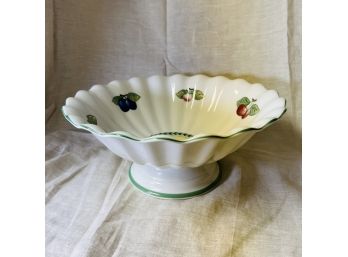 Villeroy & Boch French Garden Footed Bowl (Basement Room)