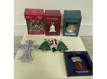 Ornament Lot Including New Hallmark, Reed & Barton, And More!