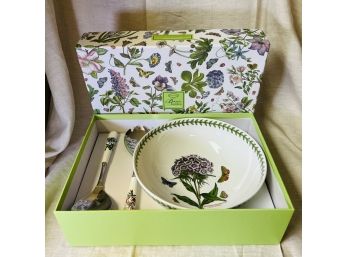 Portmeirion Botanic Garden Salad Bowl With Servers (Basement Room)