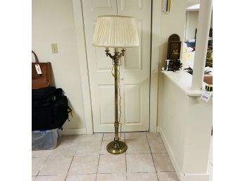 Vintage Stiffel Brass Floor Lamp (Basement)